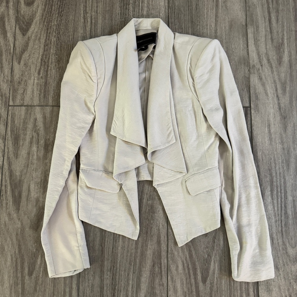 BCBG Grey Blazer - Size S